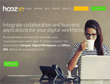 Tablet Screenshot of hoozin.com